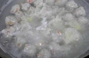 銀耳肉丸湯 銀耳肉丸湯