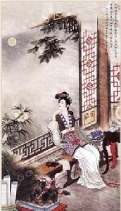 香菱詠月·其二 香菱詠月·其二