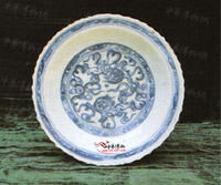 正德雙獅紋盤 正德雙獅紋盤