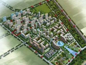 國際總部花園鳥瞰圖