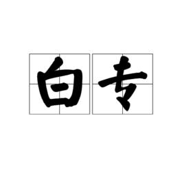 白專 白專