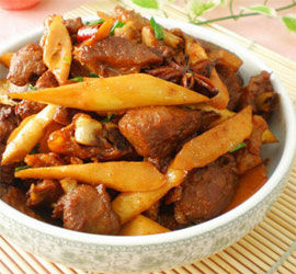 竹筍燒青頭鴨 竹筍燒青頭鴨