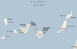 加那利群島行政區劃 加那利群島行政區劃