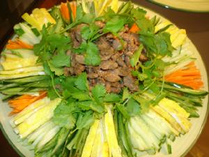 五彩牛柳 五彩牛柳