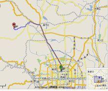 牡羊溝自然風景區交通圖