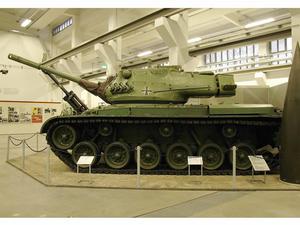 德國德勒斯登展出的M47中型坦克