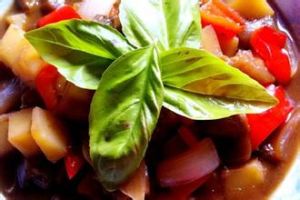 塔香茄子 塔香茄子