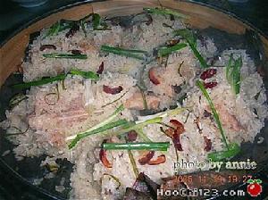 紅棗糯米蒸排骨 紅棗糯米蒸排骨