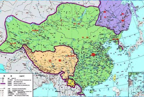 唐高宗總章二年（669年）唐朝疆域圖
