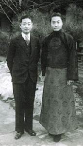 梅蘭芳與程硯秋的合影