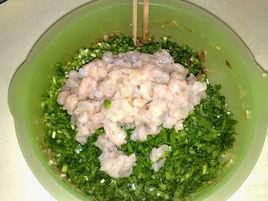 韭菜豬肉蝦仁餡 韭菜豬肉蝦仁餡