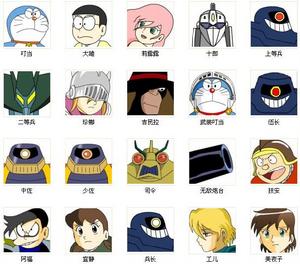 人物圖片一覽(瘋狂叮噹本人不敢上傳)