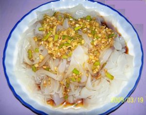 蒜汁粉皮 蒜汁粉皮