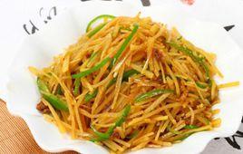 青椒炒土豆絲 青椒炒土豆絲