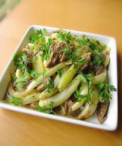 茴香頭炒羊肩肉 茴香頭炒羊肩肉