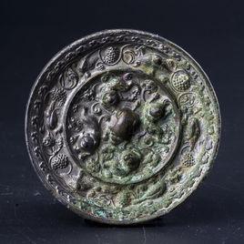 四瑞獸葡萄鏡 四瑞獸葡萄鏡