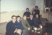 1984年肖國鎮和同事們的合影