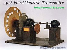 1926年的Baird falkirk Transmit