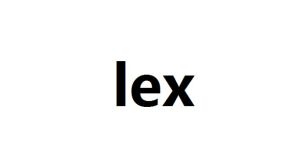 lex[工具]