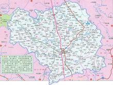 武鳴區行政區劃圖