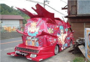 暴走族汽車拉花