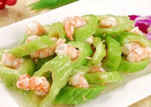 苦瓜蝦仁 苦瓜蝦仁