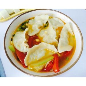 酸茄汁湯餃 酸茄汁湯餃