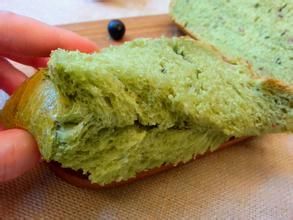 抹茶蜜豆土司 抹茶蜜豆土司