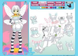 &&裝扮蝴蝶仙子