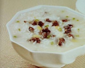 杏仁豬肺粥 杏仁豬肺粥