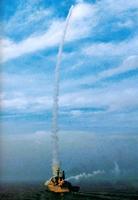 畢升艦試射防空飛彈