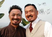 文祥在電影《讓子彈飛》與周潤發合作