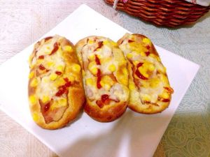 培根腸麵包 培根腸麵包