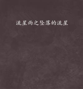 流星雨之墜落的流星 流星雨之墜落的流星