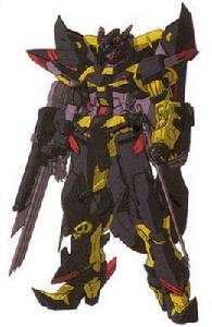 異端高達金色機•天蜜納修改型 異端高達金色機•天蜜納修改型