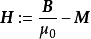 磁場強度