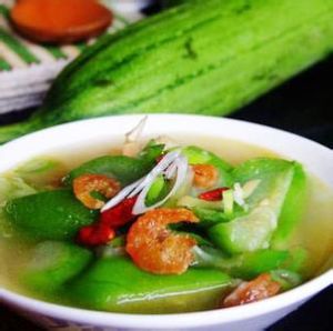 海米燒絲瓜 海米燒絲瓜