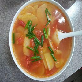 番茄土豆木耳湯 番茄土豆木耳湯