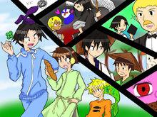 《搞笑漫畫日和》動畫海報