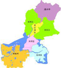 淮安行政區劃圖