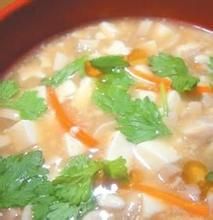 肉末燴菠菜豆腐 肉末燴菠菜豆腐