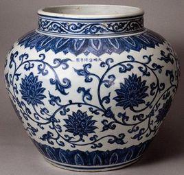 明代青花瓷器[明代藝術品]