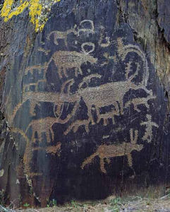 阿爾泰山岩畫長廊 阿爾泰山岩畫長廊