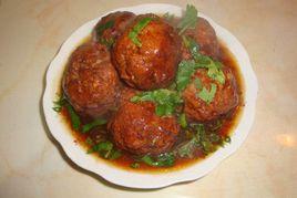 紅燒鐵獅子頭 紅燒鐵獅子頭