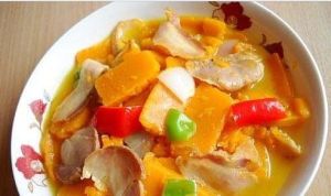 南瓜臘肉糯米缽仔飯 南瓜臘肉糯米缽仔飯