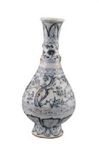 元青花松竹梅紋瓶