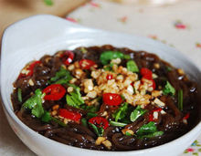 各式涼拌蕨根粉