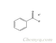 苯甲酸鉀的鍵線式