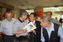 高洪建應邀出席習仲勛誕辰百周年書畫精品展