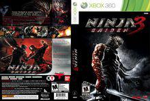 《忍者龍劍傳3》XBOX360版封面